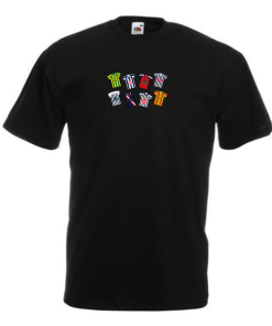 West Brom Retro Kits Black T-Shirt Classic Kits