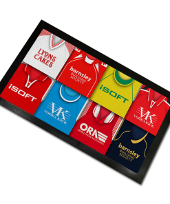 Barnsley Classic Shirts Retro Home & Away Shirts Kit Montage Bar Runner