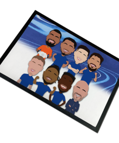 Chelsea Players 2024-25 Vector Heroes Door Floor Mat