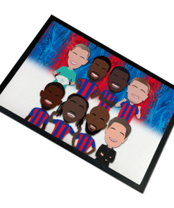 Crystal Palace Players 2024-25 Vector Heroes Door Floor Mat