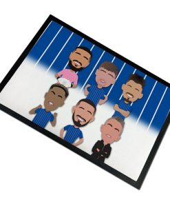 Ipswich Players 2024-25 Vector Heroes Door Floor Mat