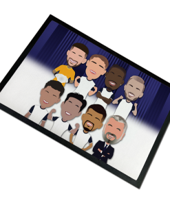 Spurs Players 2024-25 Vector Heroes Door Floor Mat