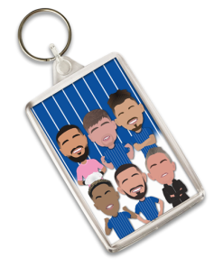 Ipswich Vector Heroes Keyring 2024-25