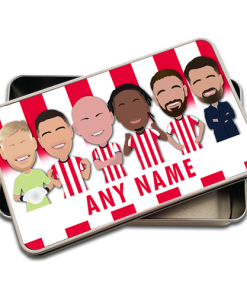 Southampton Personalised Pencil Tin Case Vector Heroes 2024-25