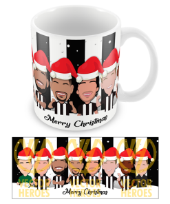 Newcastle 2024-25 Vector Heroes Christmas Mug