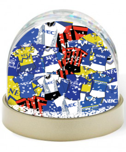 Everton Retro Kit Mash Snow Globe