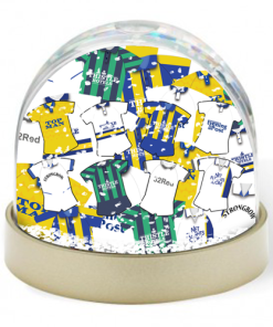 Leeds Utd Retro Kit Mash Snow Globe