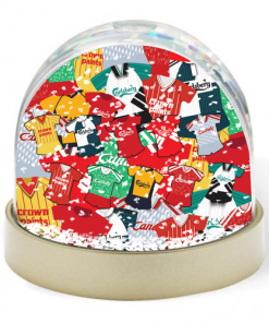 Liverpool Retro Kit Mash Snow Globe