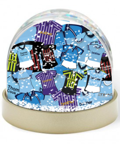 Man City Retro Kit Mash Snow Globe