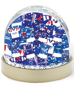 Rangers Retro Kit Mash Snow Globe