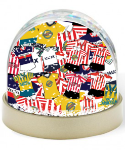 Sunderland Retro Kit Mash Snow Globe
