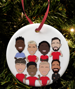 Man Utd 2024-25 Christmas Tree Decoration Vector Heroes
