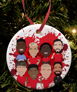 Man Utd 2024-25 Players Splash Christmas Tree Decoration