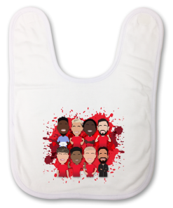 Man Utd Baby Bib Vector Heroes 2024-25