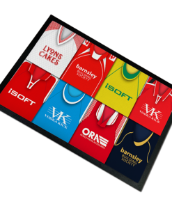 Barnsley Retro Kits Montage Door Floor Mat