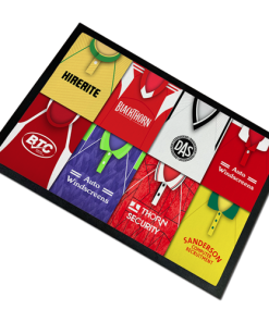 Bristol City Retro Kits Montage Door Floor Mat