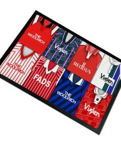 Charlton Retro Kits Montage Door Floor Mat