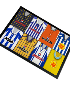 Sheff Wednesday Retro Kits Montage Door Floor Mat