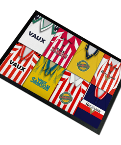 Sunderland Retro Kits Montage Door Floor Mat