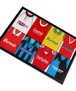 Swindon Town Retro Kits Montage Door Floor Mat
