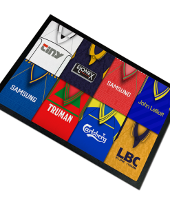 Wimbledon Retro Kits Montage Door Floor Mat