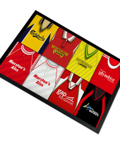 Wrexham Retro Kits Montage Door Floor Mat