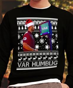 VAR Humbug Football Christmas Jumper Black