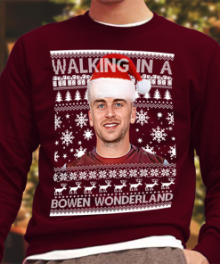 Jarrod Bowen Walking in A Bowen Wonderland West Ham Christmas Jumper