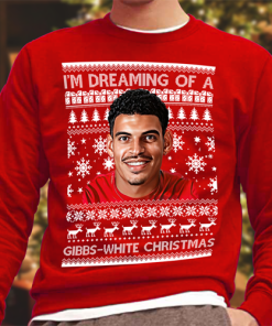 I'm Dreaming Of A Gibbs-White Christmas Morgan Gibbs-White Christmas Jumper Red Forest