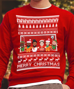 Brentford Vector Heroes Christmas Jumper Red