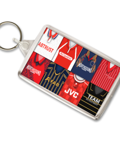 Aberdeen Retro Shirt Montage Keyring