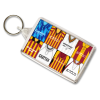 Bradford Retro Shirt Montage Keyring