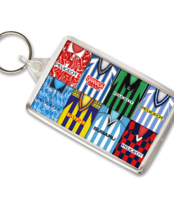 Coventry Retro Shirt Montage Keyring