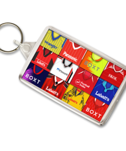 Nottingham Forest Retro Shirt Montage Keyring