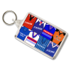 Ipswich Retro Shirt Montage Keyring