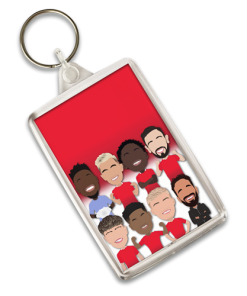 Man Utd 2024-25 Vector Heroes Keyring