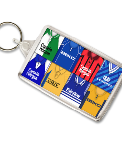 Millwall Retro Shirt Montage Keyring