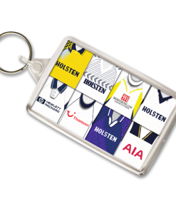 Spurs Retro Shirt Montage Keyring