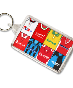 Swindon Town Retro Shirt Montage Keyring
