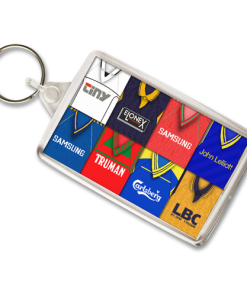 Wimbledon Retro Shirt Montage Keyring