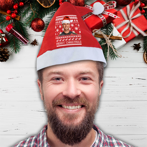Tartan christmas hat on sale