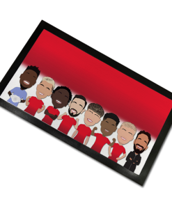 Man Utd 2024-25 Vector Heroes Bar Runner Mat Manchester Man