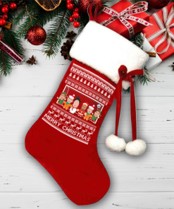 Man City Christmas Stocking Vector Heroes 2024-25