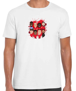 Man Utd 2024-25 Vector Heroes White T-Shirt
