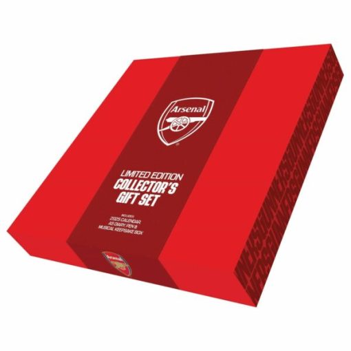 Arsenal FC Official 2025 Calendar, Diary, Pen & Musical Gift Box Set - Image 3