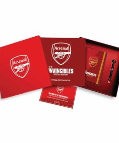 Arsenal FC Official 2025 Calendar, Diary, Pen & Musical Gift Box Set