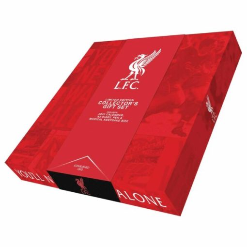 Liverpool FC Official 2025 Calendar, Diary, Pen & Musical Gift Box Set - Image 2