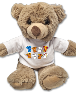Bradford Retro Shirt Classic Kits Teddy Bear
