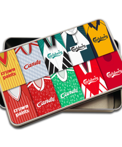 Liverpool Retro Kit Montage Pencil Tin Case