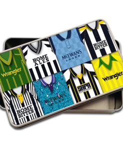 Notts County Retro Kit Montage Pencil Tin Case